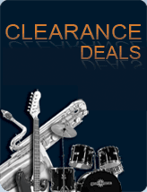 Clearance Deals - Great prices on instruments, PA and high-tech equipment