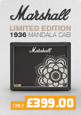 Marshall 1936 2x12 Cab, Limited Edition Mandala