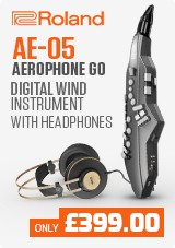 Roland AE-05 Aerophone Go Digital Wind Instrument with Headphones