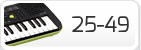 25 to 49 Keys